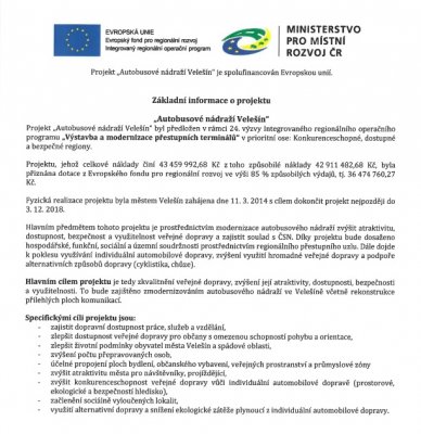 Projekt "Autobusov ndra Velen"