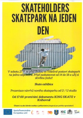 Skatepark na jeden den - 27. 9. 2025 - pozvnka